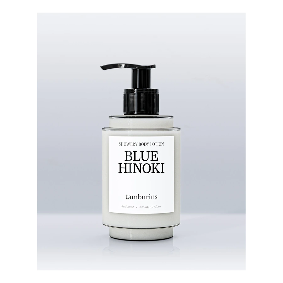 TAMBURINS Showery Body Lotion Blue Hinoki